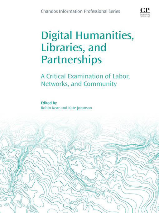 Cover image for Digital Humanities, Libraries, and Partnerships